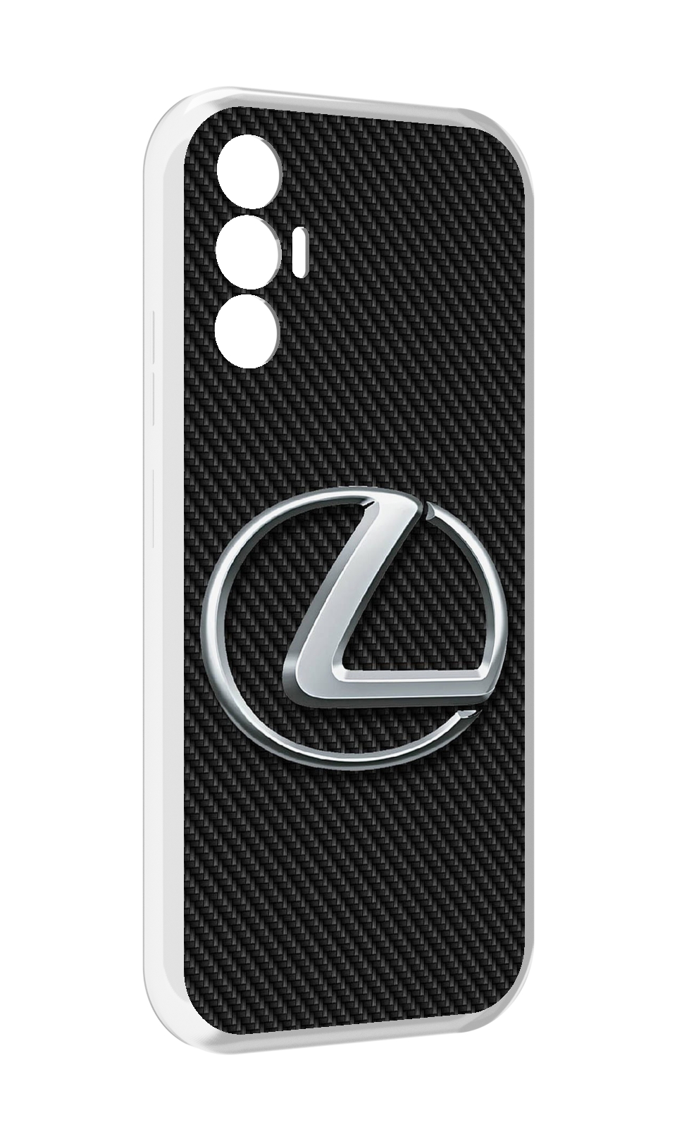 

Чехол Mypads Lexus 3 Для Tecno Pova 3, Прозрачный, Tocco