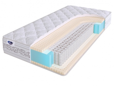

Матрас SkySleep 205 x 180 ETALON Latex 3 S1000, Белый, ETALON LATEX 3 S1000
