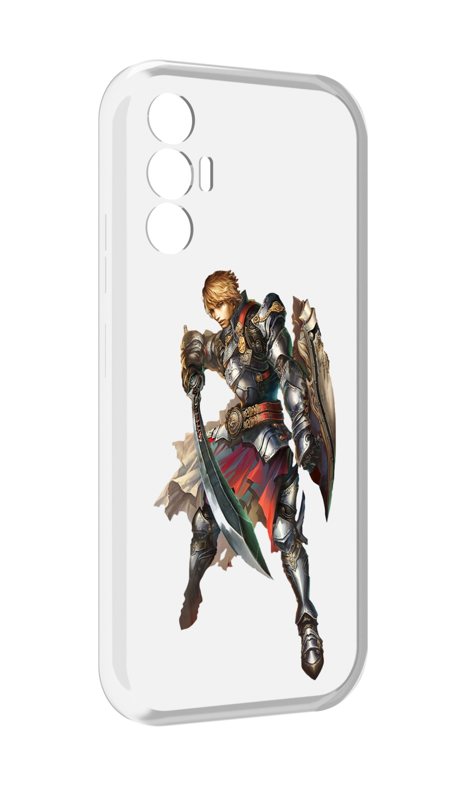 

Чехол MyPads lineage-2 для Tecno Pova 3, Прозрачный, Tocco