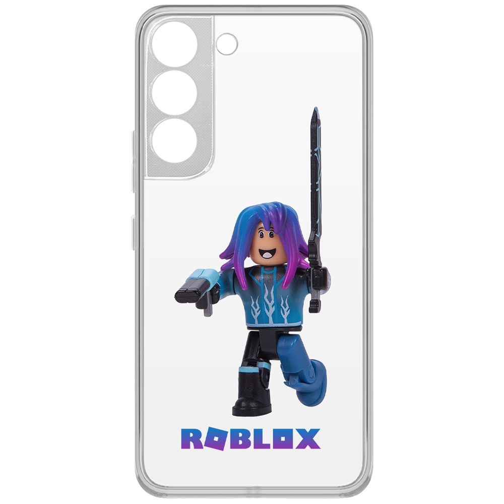 Чехол-накладка Roblox-Паркурщик для Samsung Galaxy S22