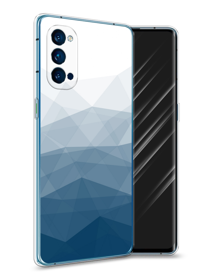 

Чехол Awog на Oppo Reno 4 Pro 5G "Абстракция небо", Разноцветный, 253750-3