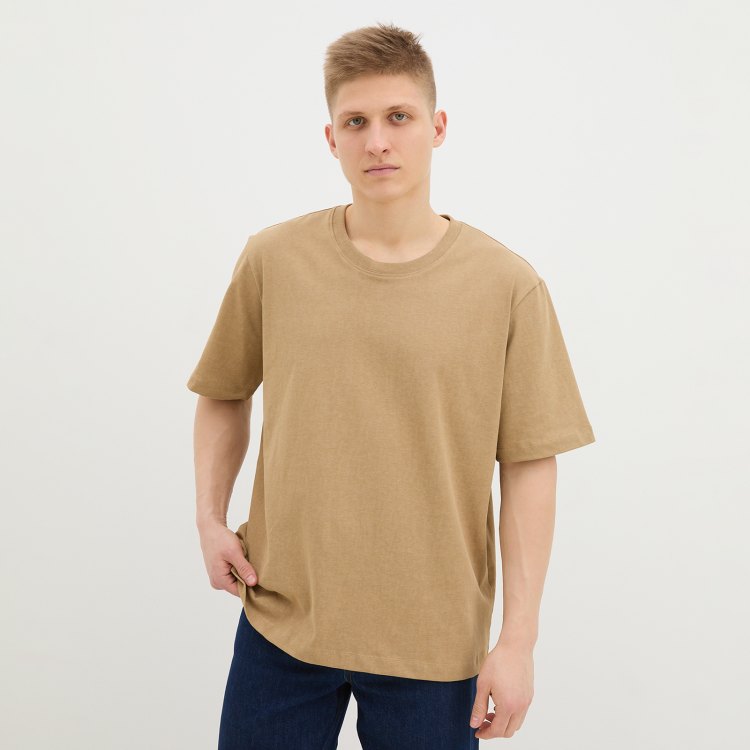 

Футболка мужская Maison David MARK бежевая XS, Бежевый, MARK