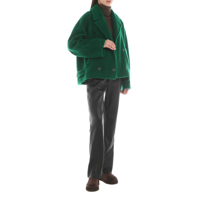 Пальто женское Calzetti MAGGIE зеленое XS