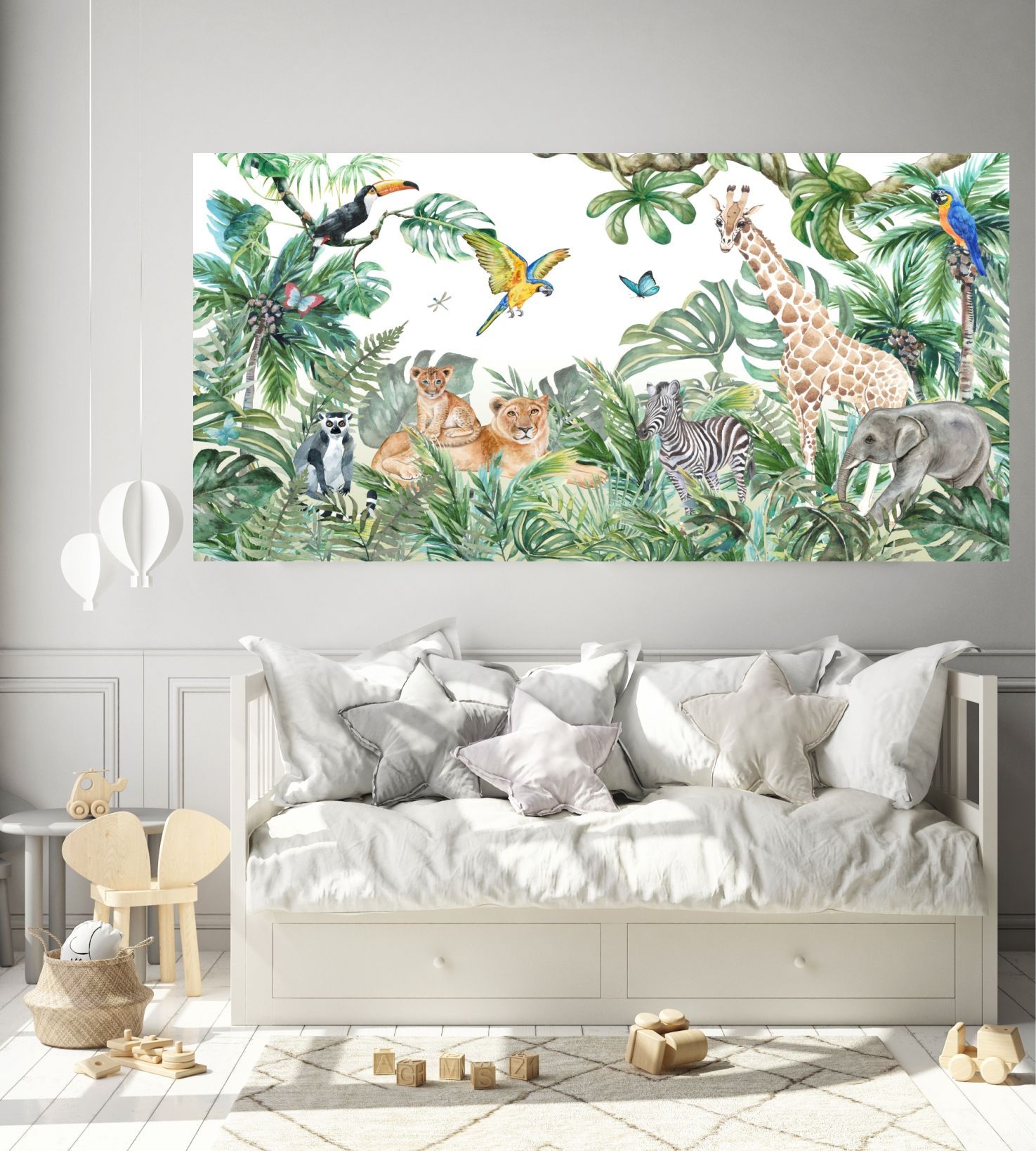 фото Фотообои dekor vinil с животными джунгли 100х200 см