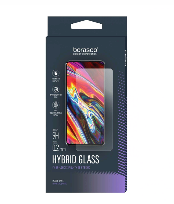 

Защитное стекло BoraSCO Hybrid Glass для ITEL P13