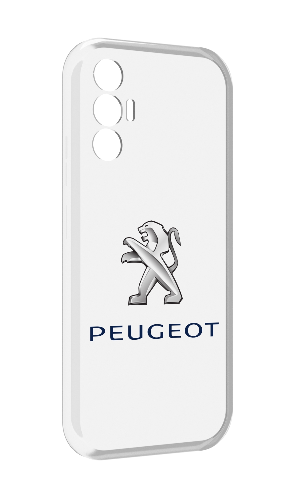 

Чехол Mypads Peugeot 3 Мужской Для Tecno Pova 3, Прозрачный, Tocco