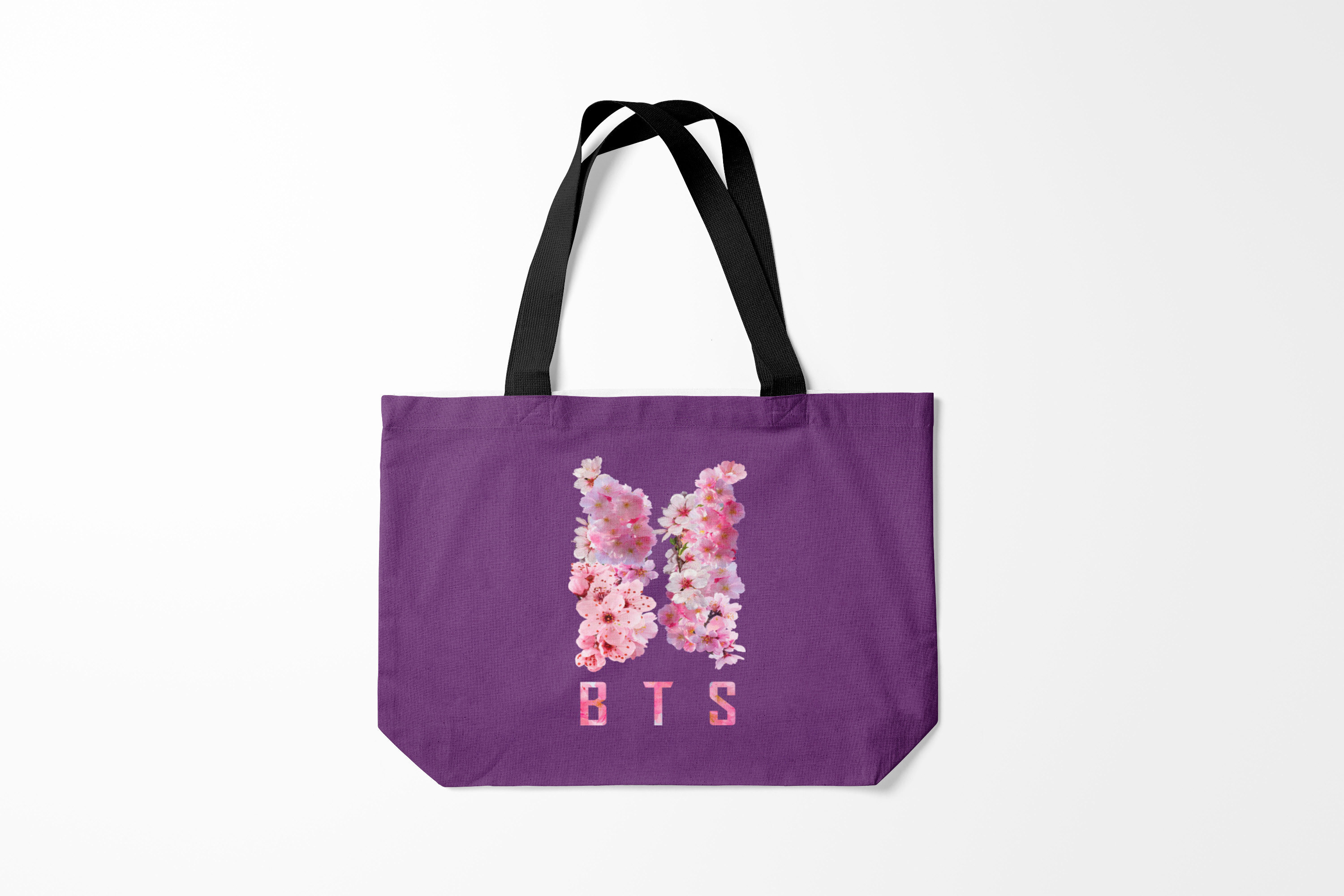 

Сумка шoппер унисекс Burnettie BTS, черный, BTS