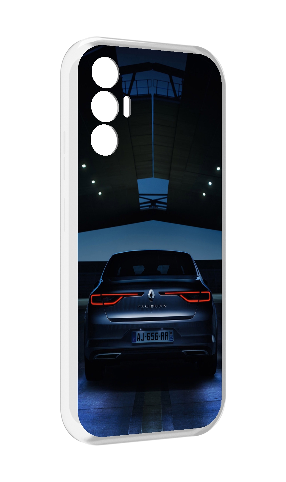 

Чехол Mypads Renault 1 Для Tecno Pova 3, Прозрачный, Tocco