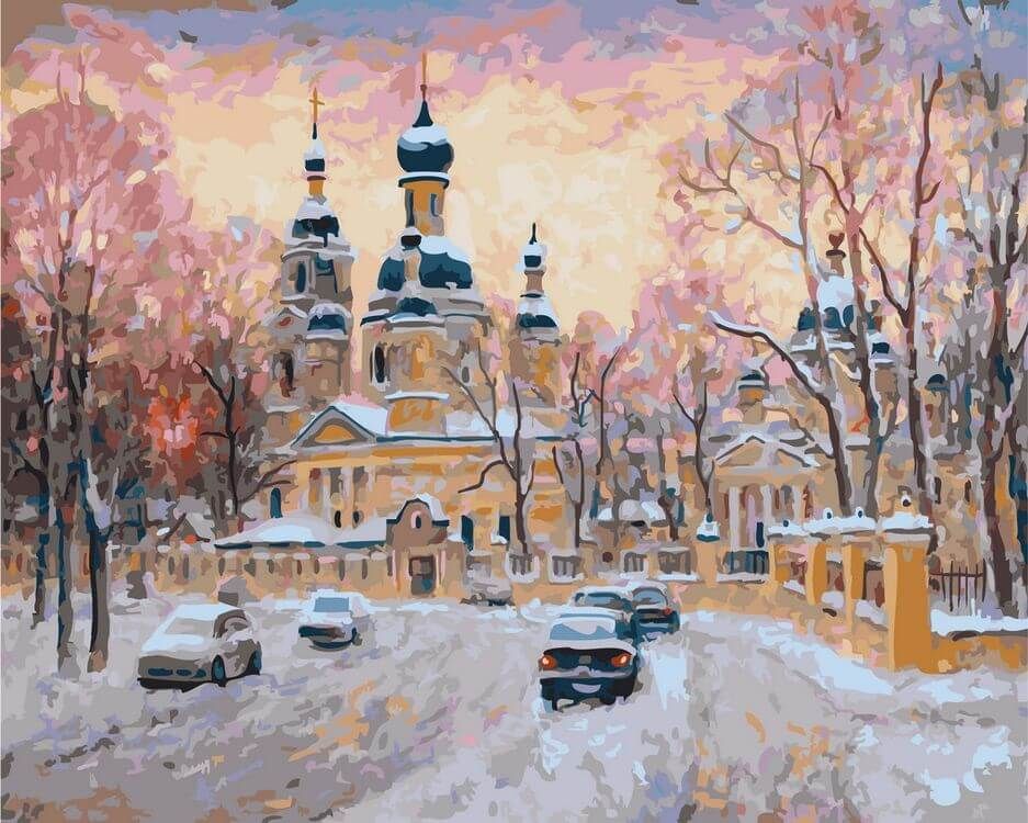 

Картина по номерам Paintboy (Premium) Троицкая церковь