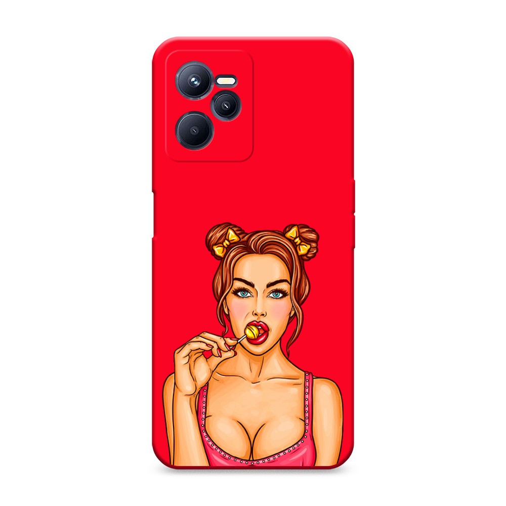 

Чехол Awog на Realme C35 "Вкусный леденец"