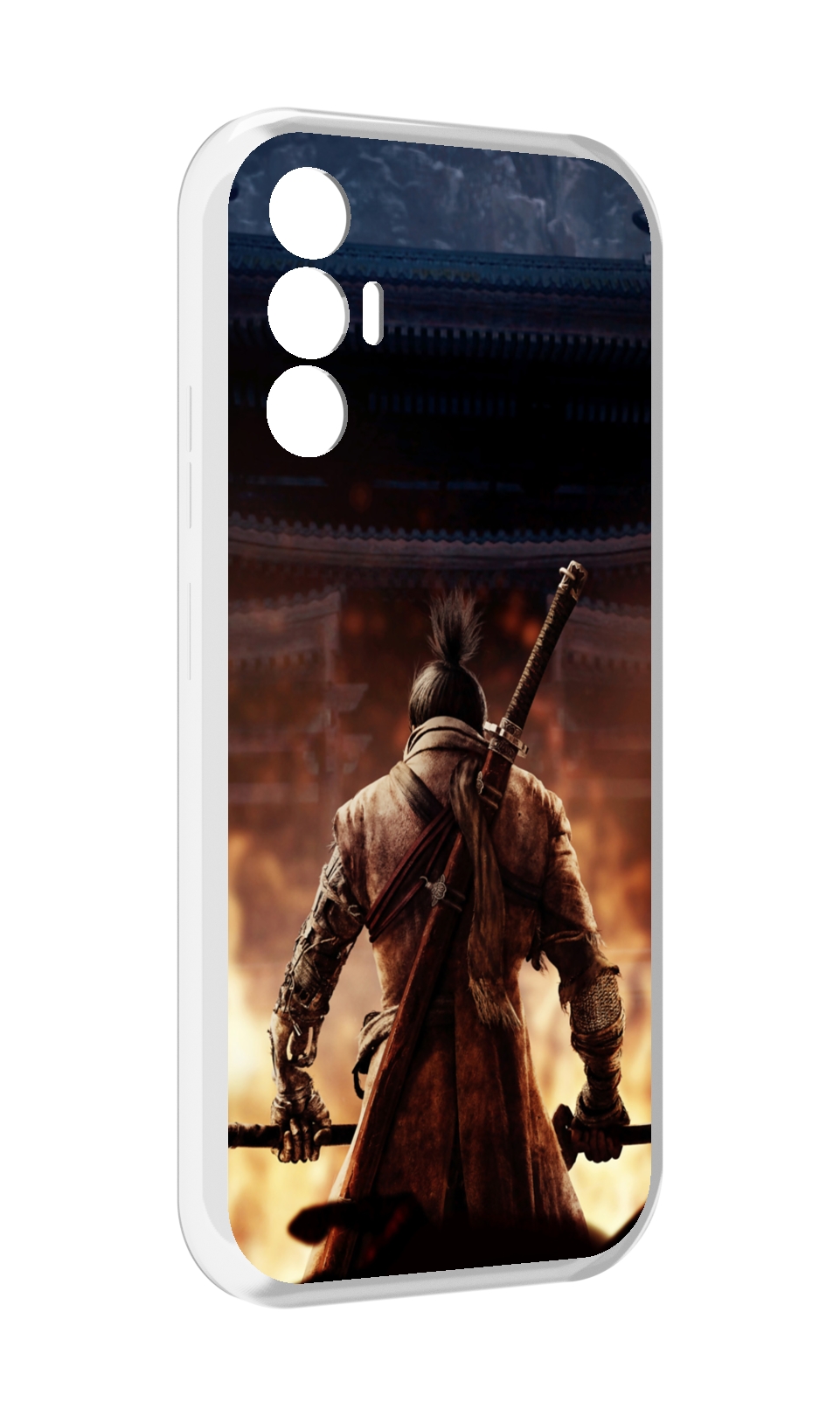 

Чехол Mypads Sekiro Для Tecno Pova 3, Прозрачный, Tocco