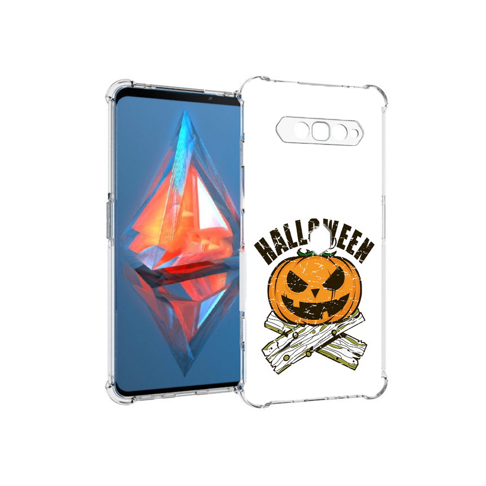 

Чехол MyPads Tocco для Xiaomi Black Shark 4 Хэллоуин доски тыква (PT162389.266.194), Прозрачный, Tocco