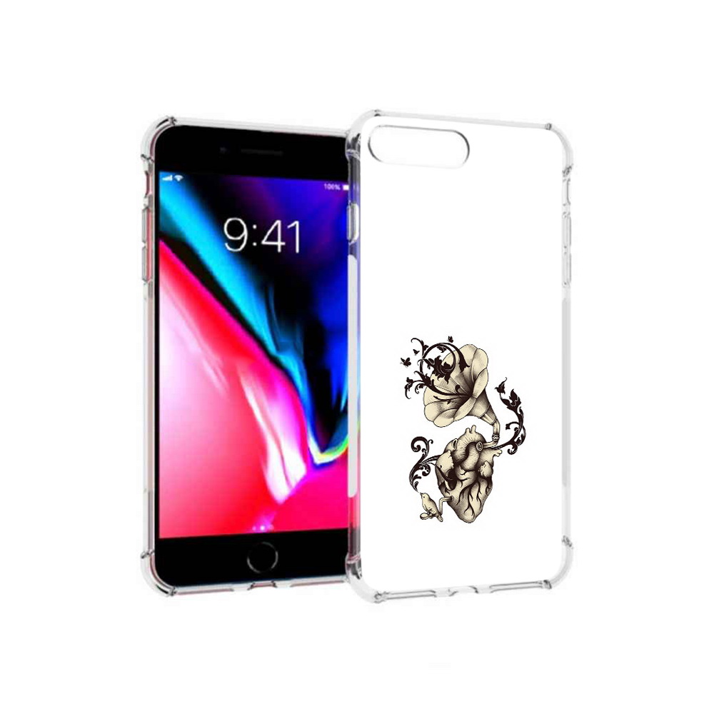 

Чехол MyPads Tocco для Apple iPhone 8 Plus Граммофон (PT70866.609.55), Прозрачный, Tocco