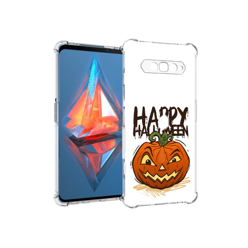 

Чехол MyPads Tocco для Xiaomi Black Shark 4 Хэллоуин счастливый (PT162389.266.195), Прозрачный, Tocco