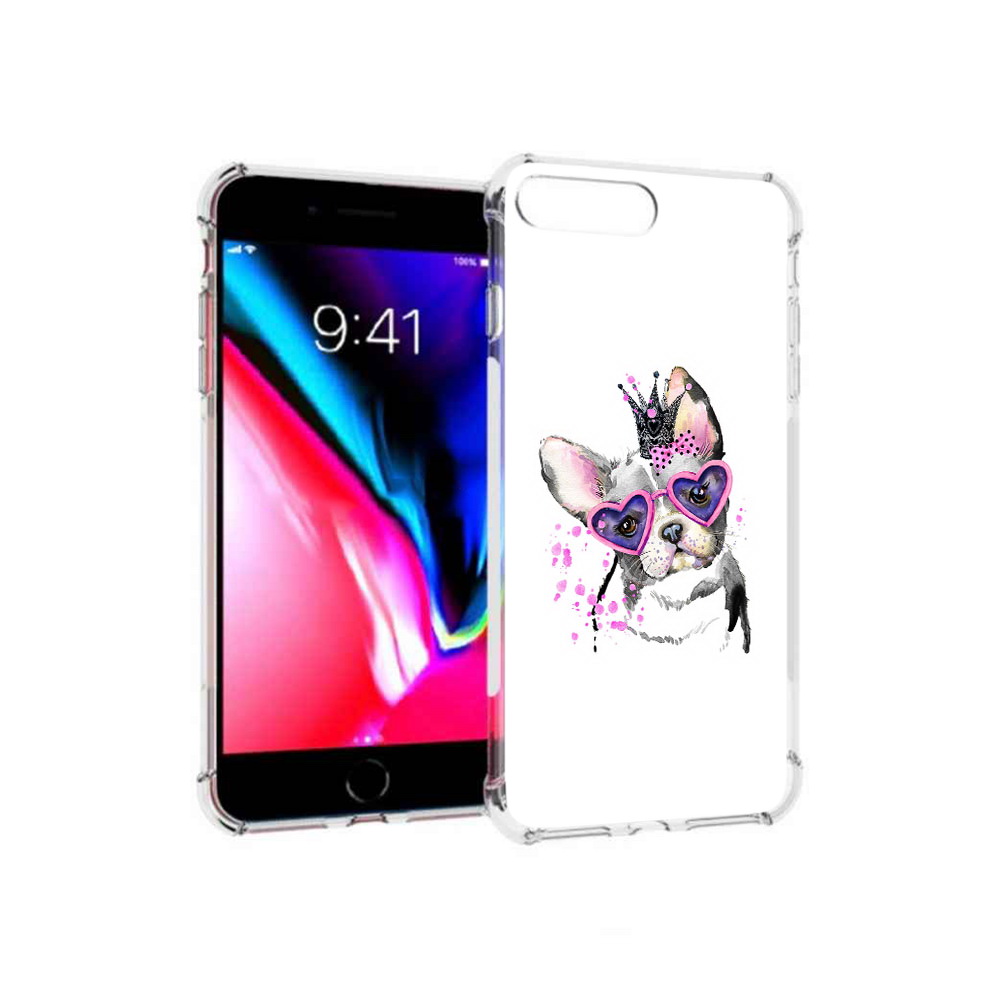 

Чехол MyPads Tocco для Apple iPhone 8 Plus принцесса (PT70866.609.558), Прозрачный, Tocco