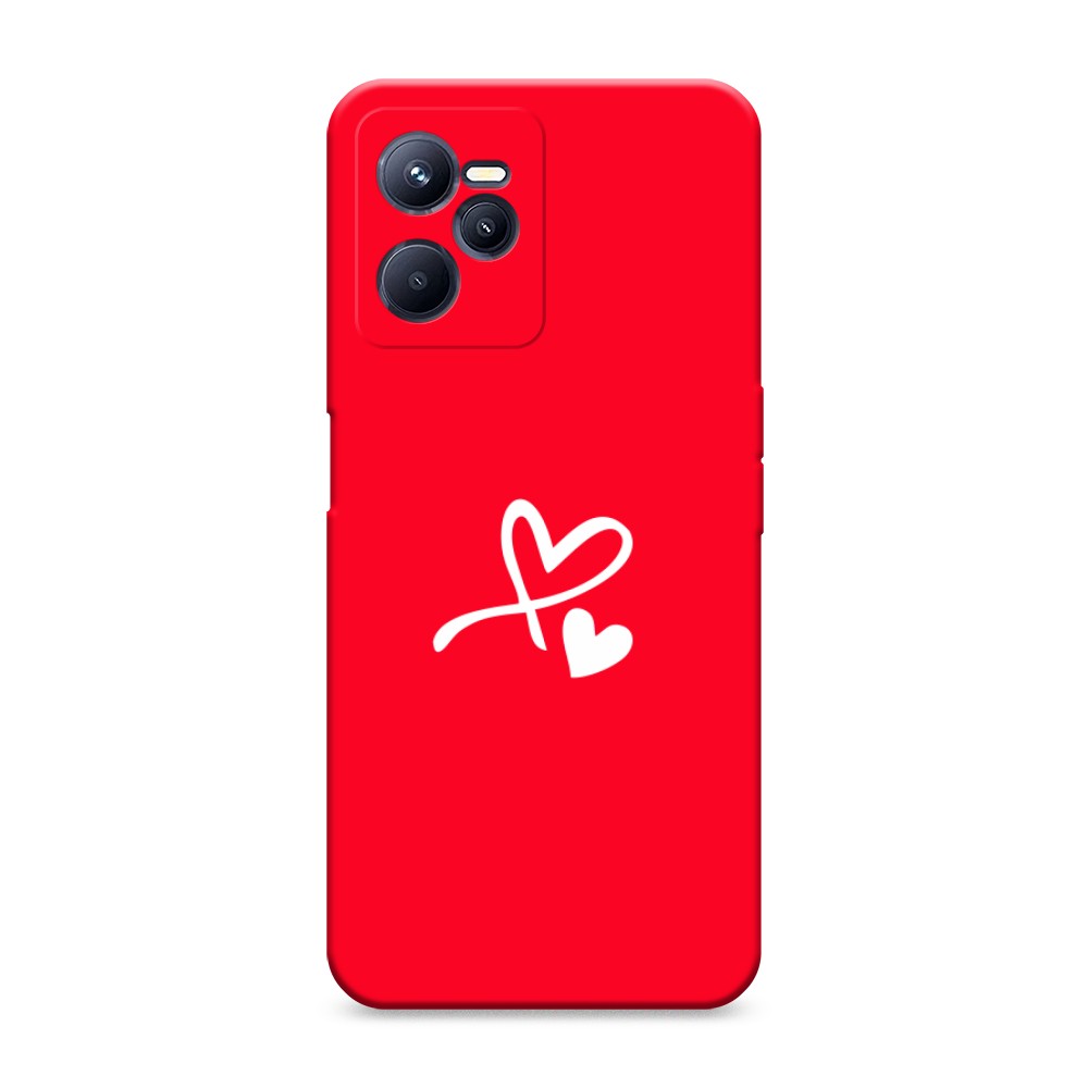 

Чехол Awog на Realme C35 "Сердечко минимализм"