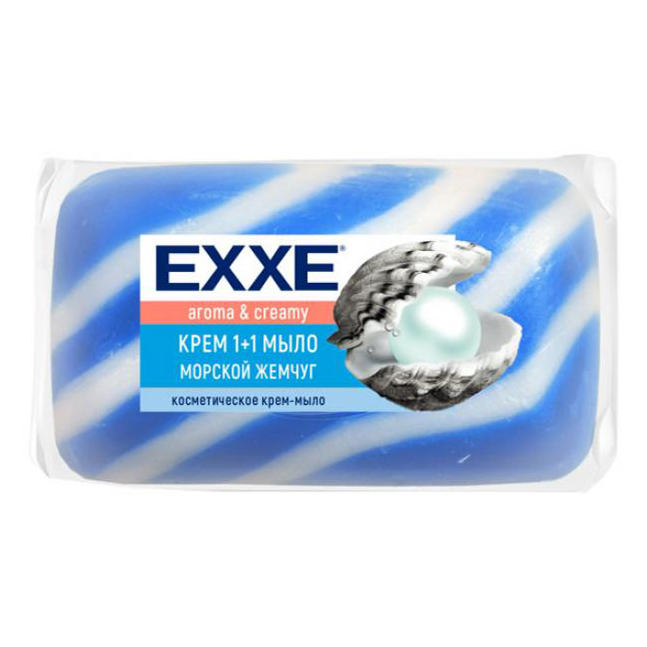 фото Туалетное мыло exxe aroma & creamy морской жемчуг 80 г