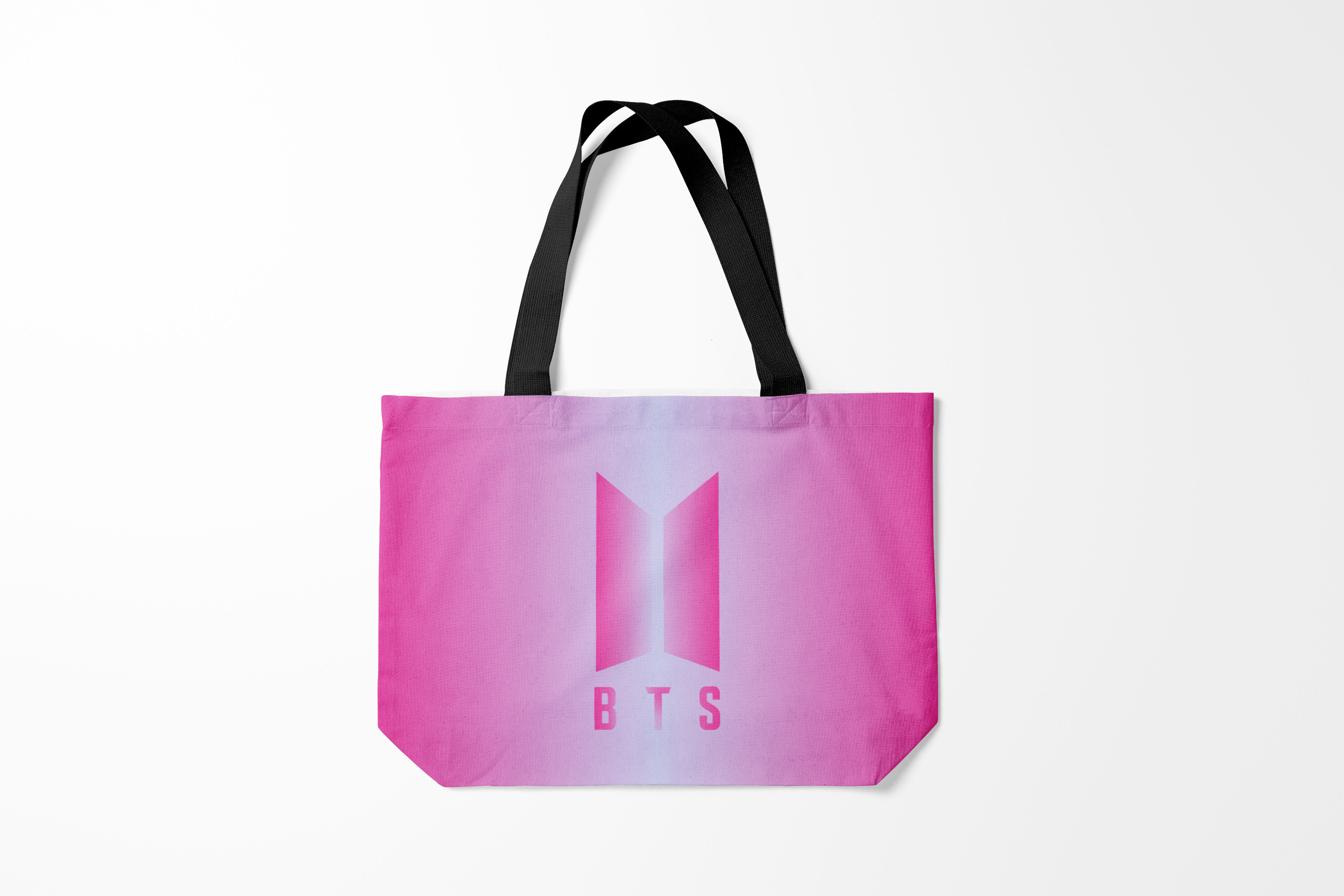 

Сумка шoппер унисекс Burnettie BTS, розовый, BTS