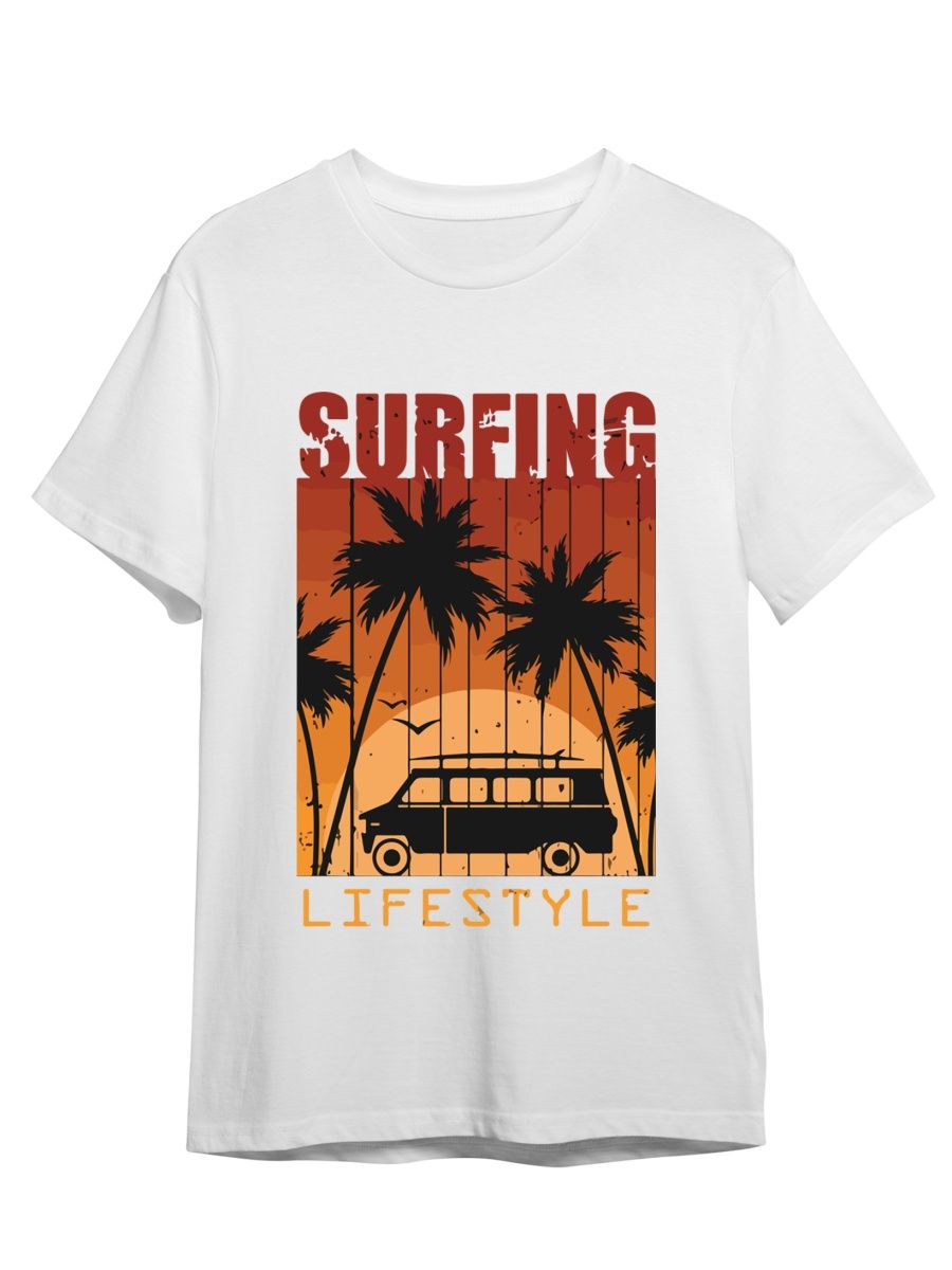 

Футболка унисекс СувенирShop Summer time/Лето/Солнце/Пляж 5 белая M (46-48), Белый, "Summer time/Лето/Солнце/Пляж" 5