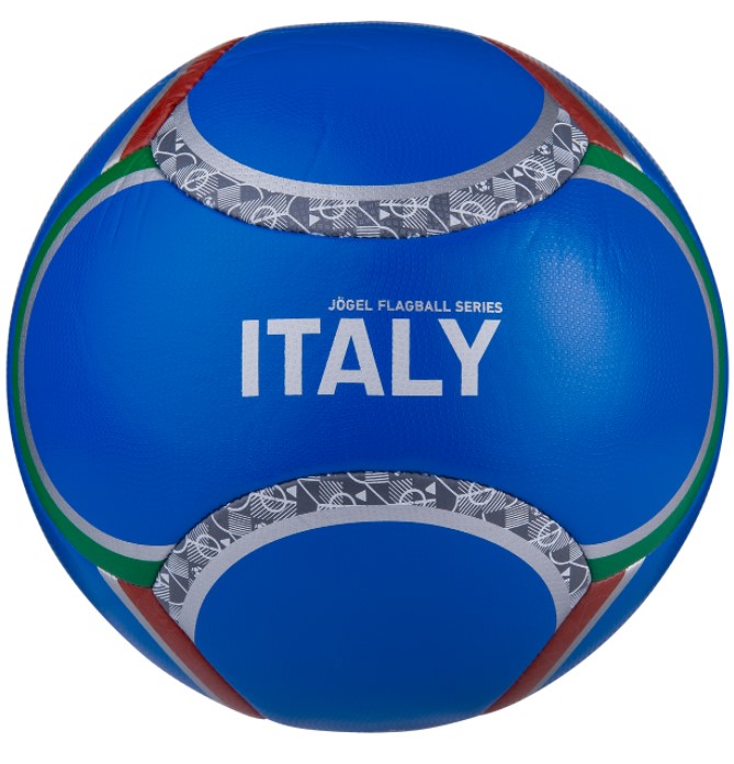 фото Футбольный мяч jogel flagball italy №5 blue/red/green/grey