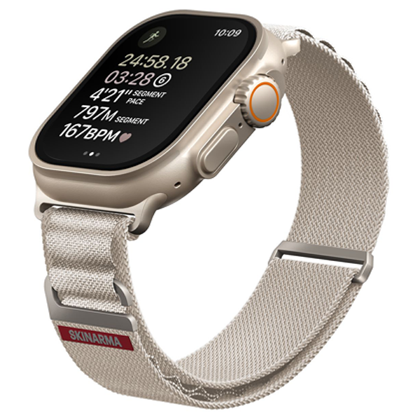 

Ремешок для смарт-часов Skinarma Kobu для Apple Watch 44mm, Watch 45mm, Watch 49mm, Skinarma Kobu