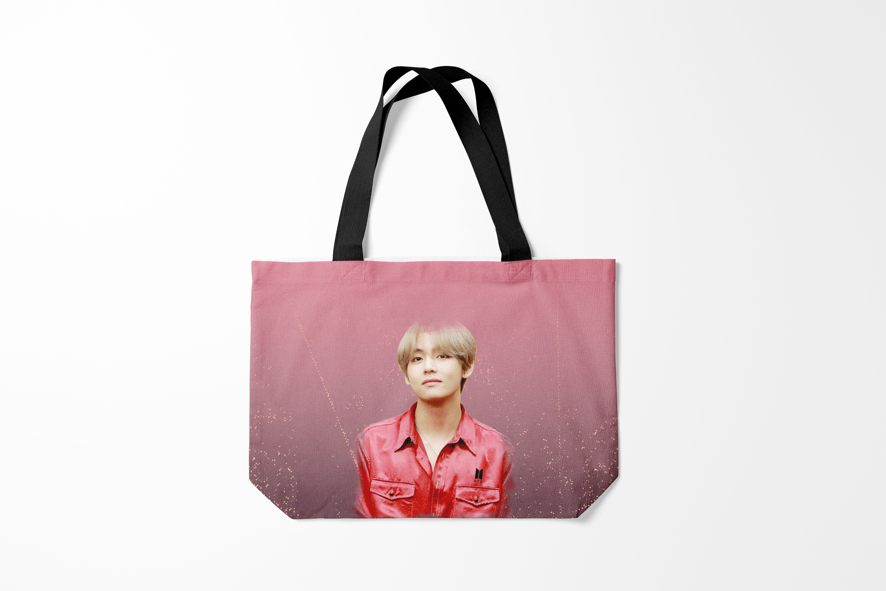 

Сумка шoппер унисекс Burnettie BTS, розовый, BTS