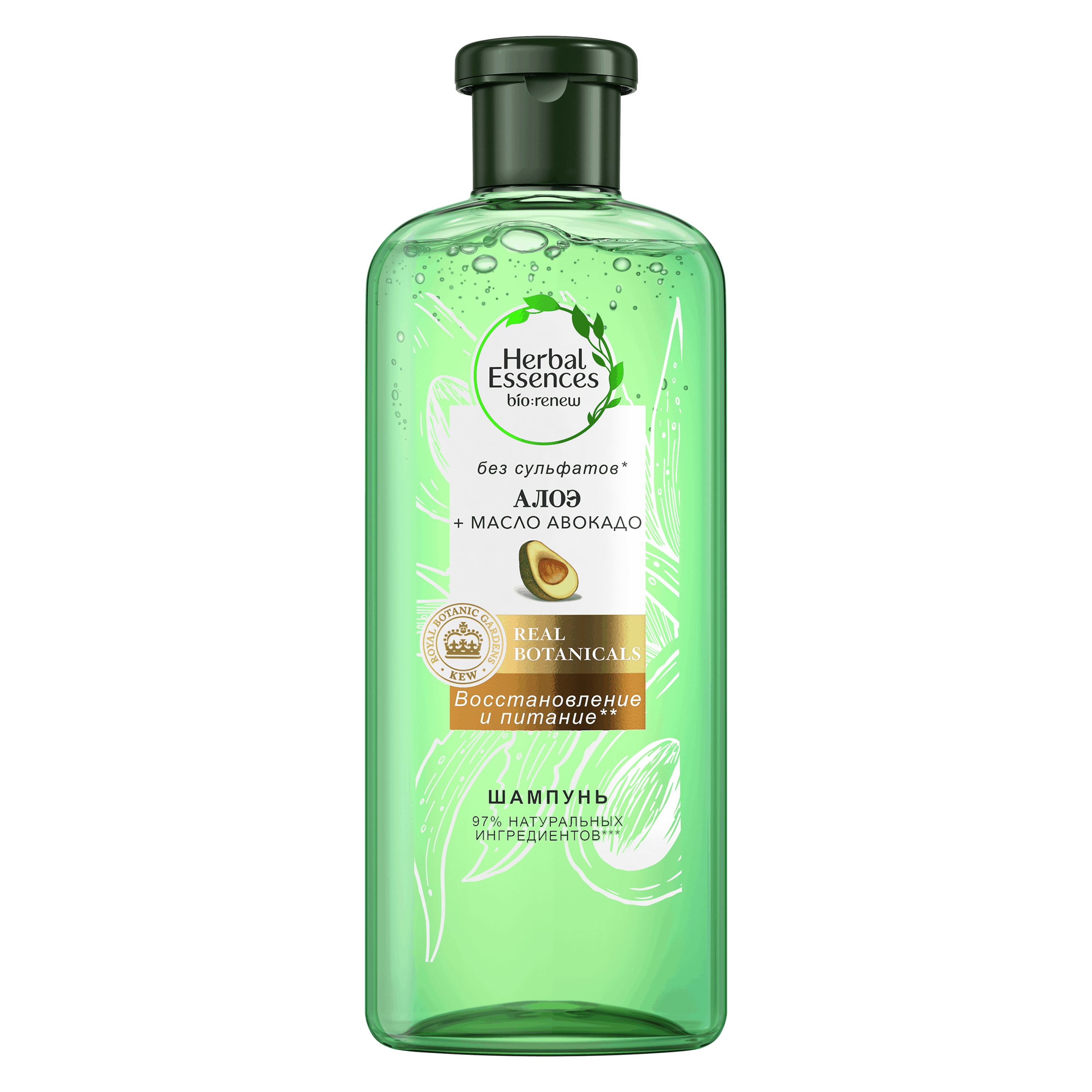 

Шампунь Herbal Essences Алоэ и масло авокадо для сухих волос 380 мл