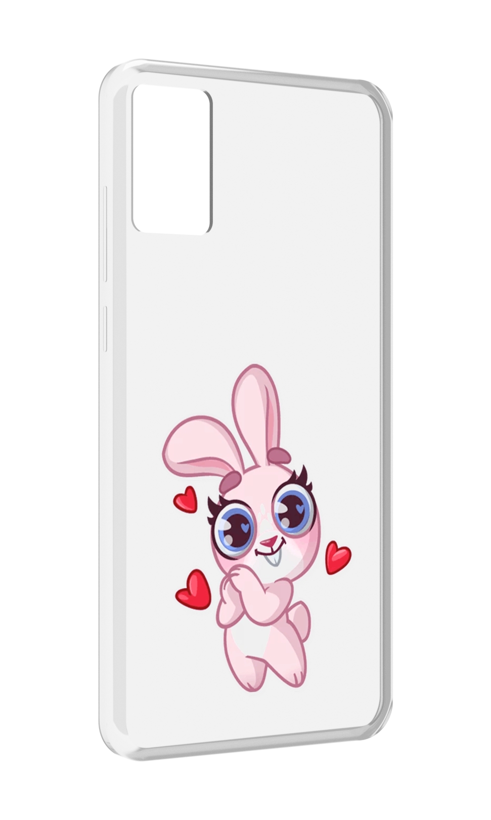 

Чехол MyPads розовый-зайченок для CUBOT P50, Прозрачный, Tocco