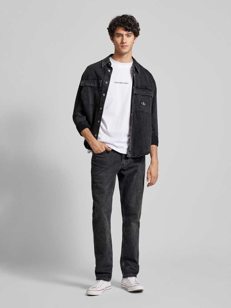 

Джинсы мужские Calvin Klein Jeans J30J324830 серые 31/32, Серый, J30J324830