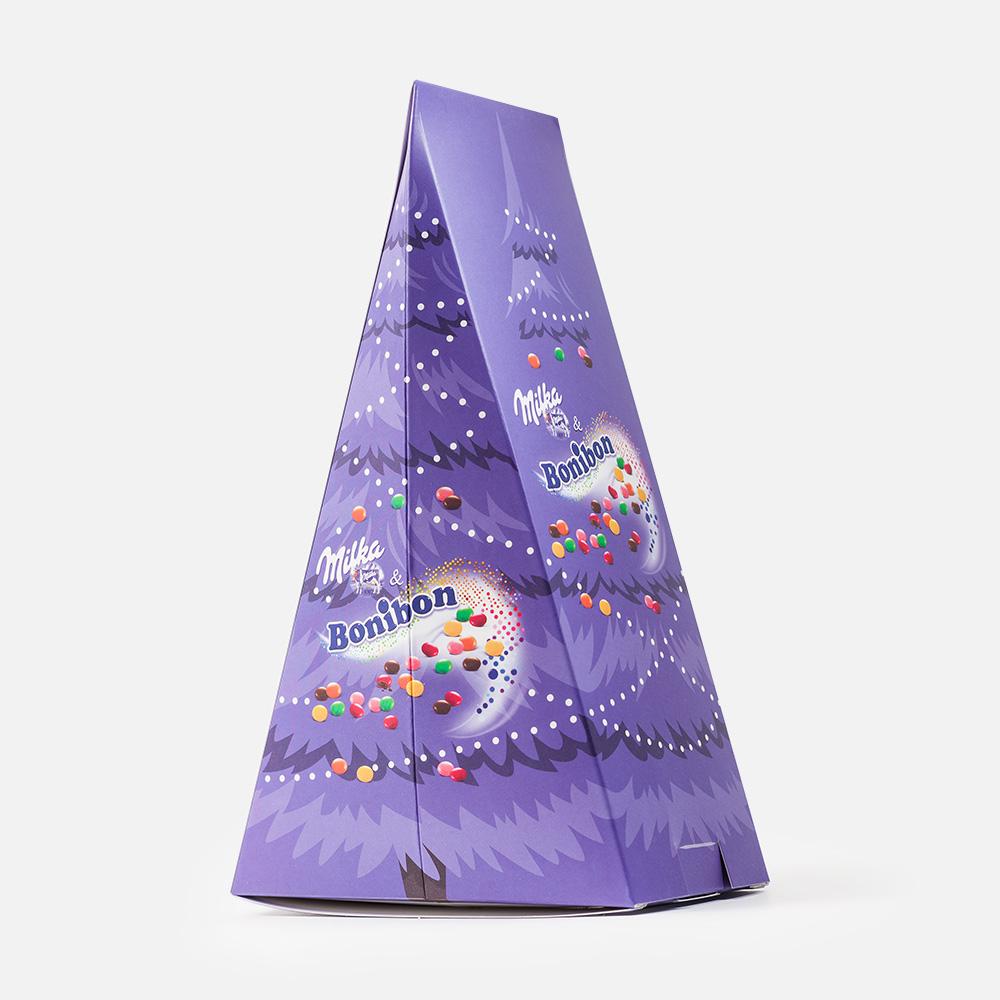 

Подарок новогодний Milka Bonibon драже с молочным шоколадом, 121,5 г