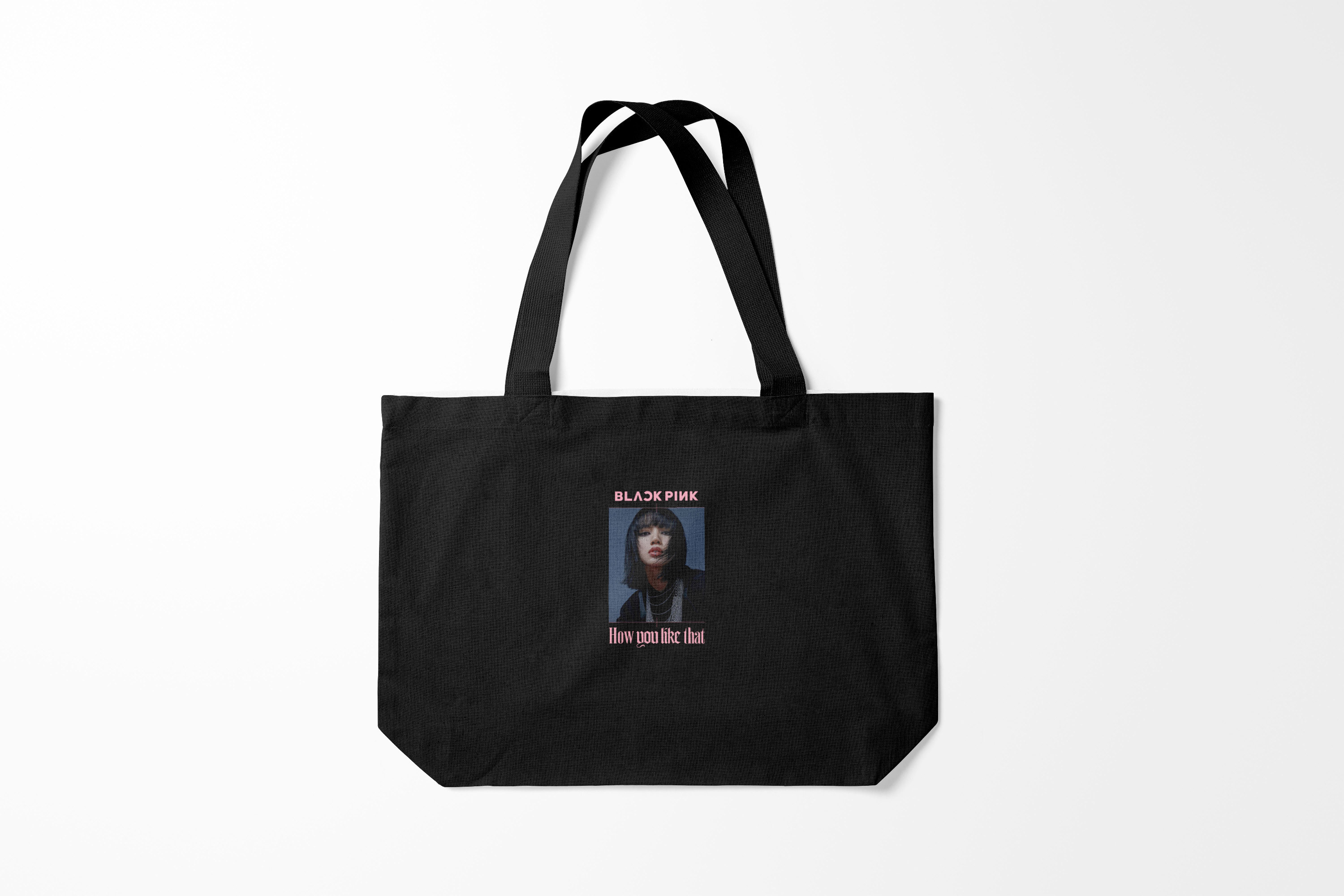 

Сумка шoппер унисекс Burnettie BLACKPINK Lisa, черный, BLACKPINK Lisa