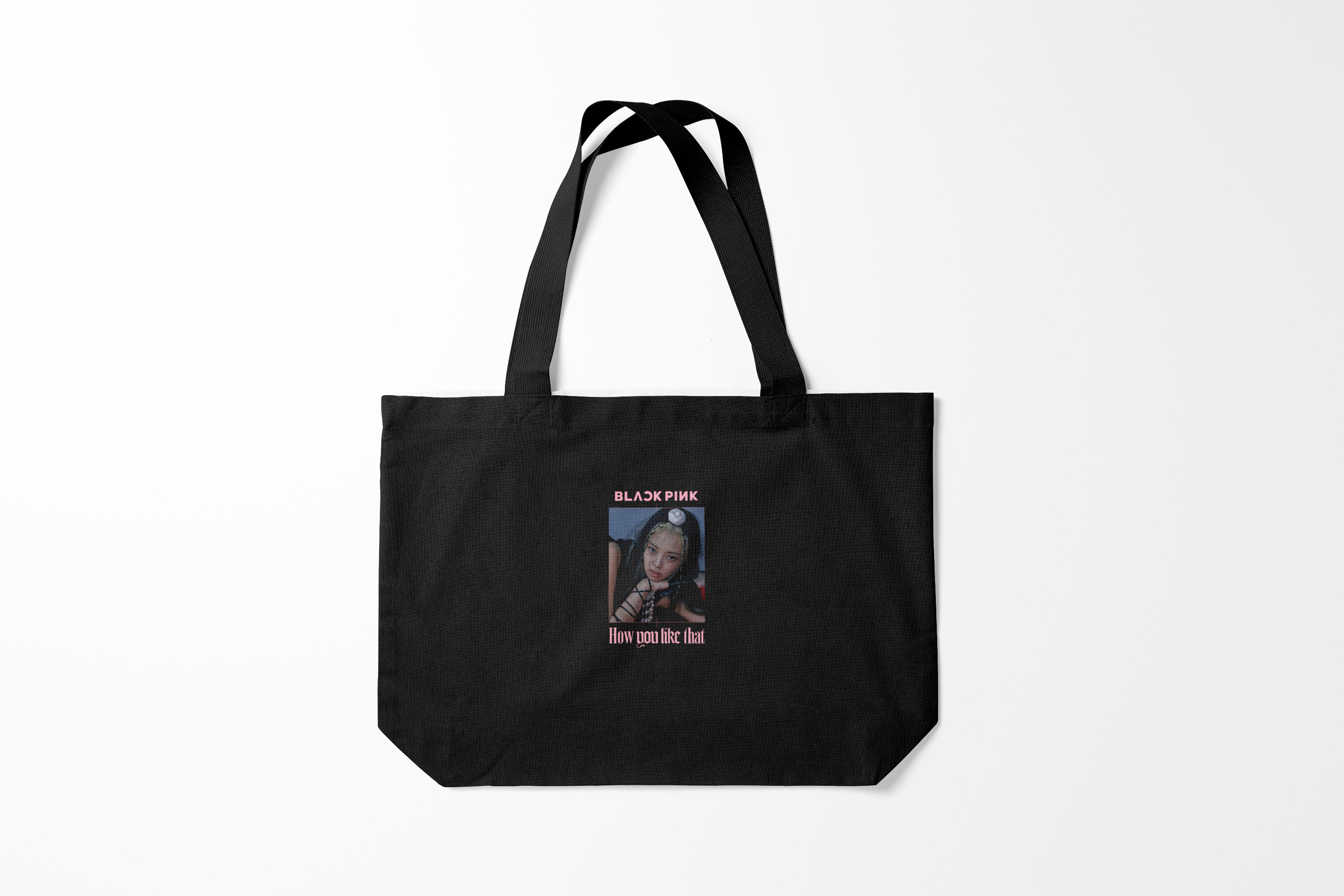 

Сумка шoппер унисекс Burnettie BLACKPINK Jennie, черный, BLACKPINK Jennie