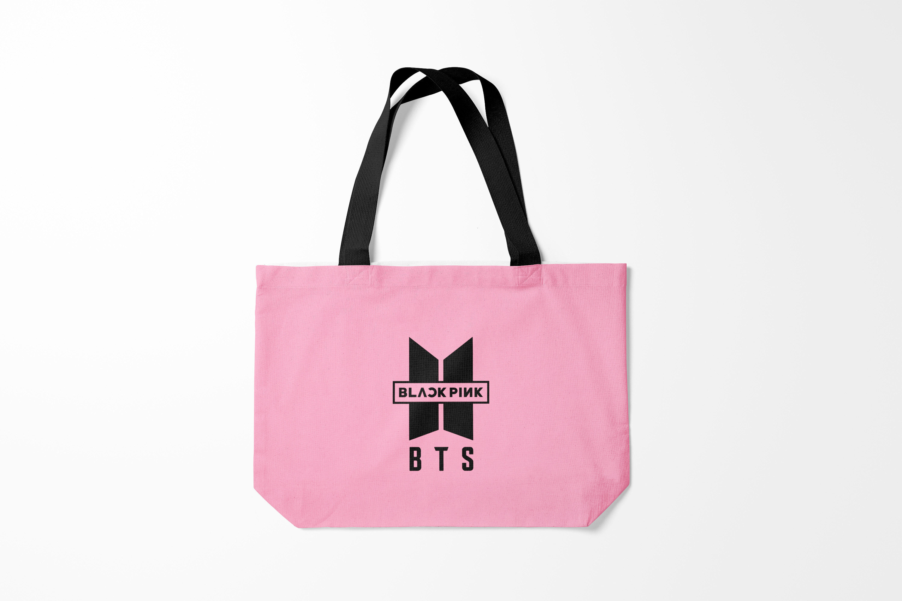 

Сумка шoппер унисекс Burnettie BLACKPINK BTS and, розовый, BLACKPINK BTS and
