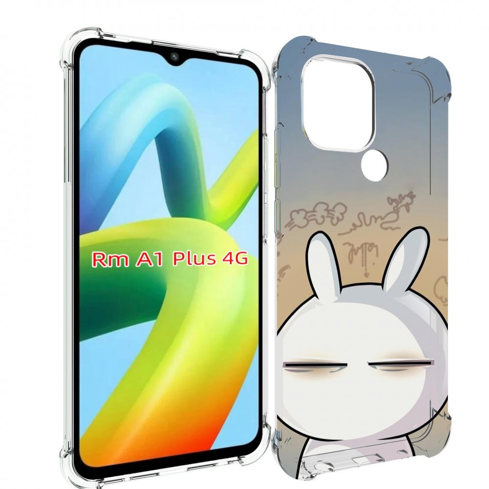 

Чехол MyPads Подозрительный-зайка для Xiaomi Redmi A1 Plus +, Прозрачный, Tocco