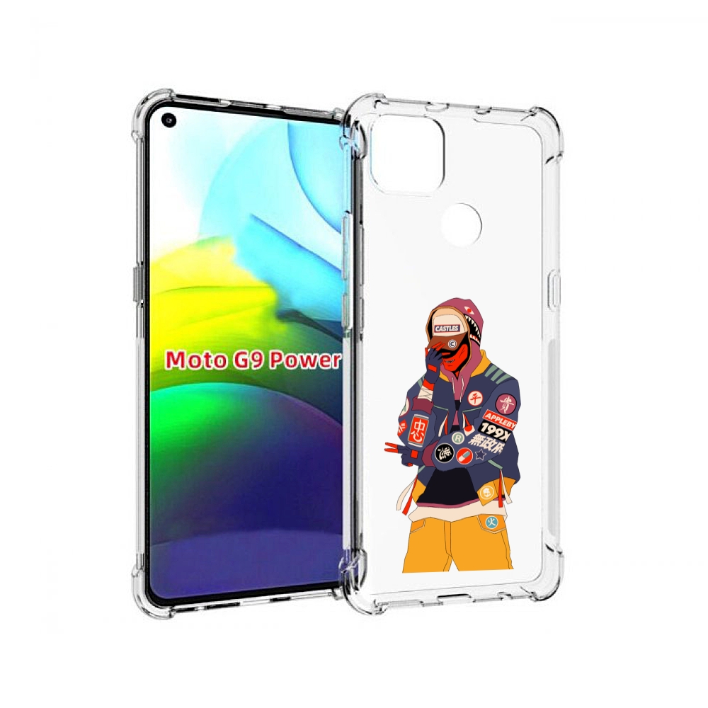 

Чехол MyPads модник для Motorola Moto G9 Power, Прозрачный, Tocco