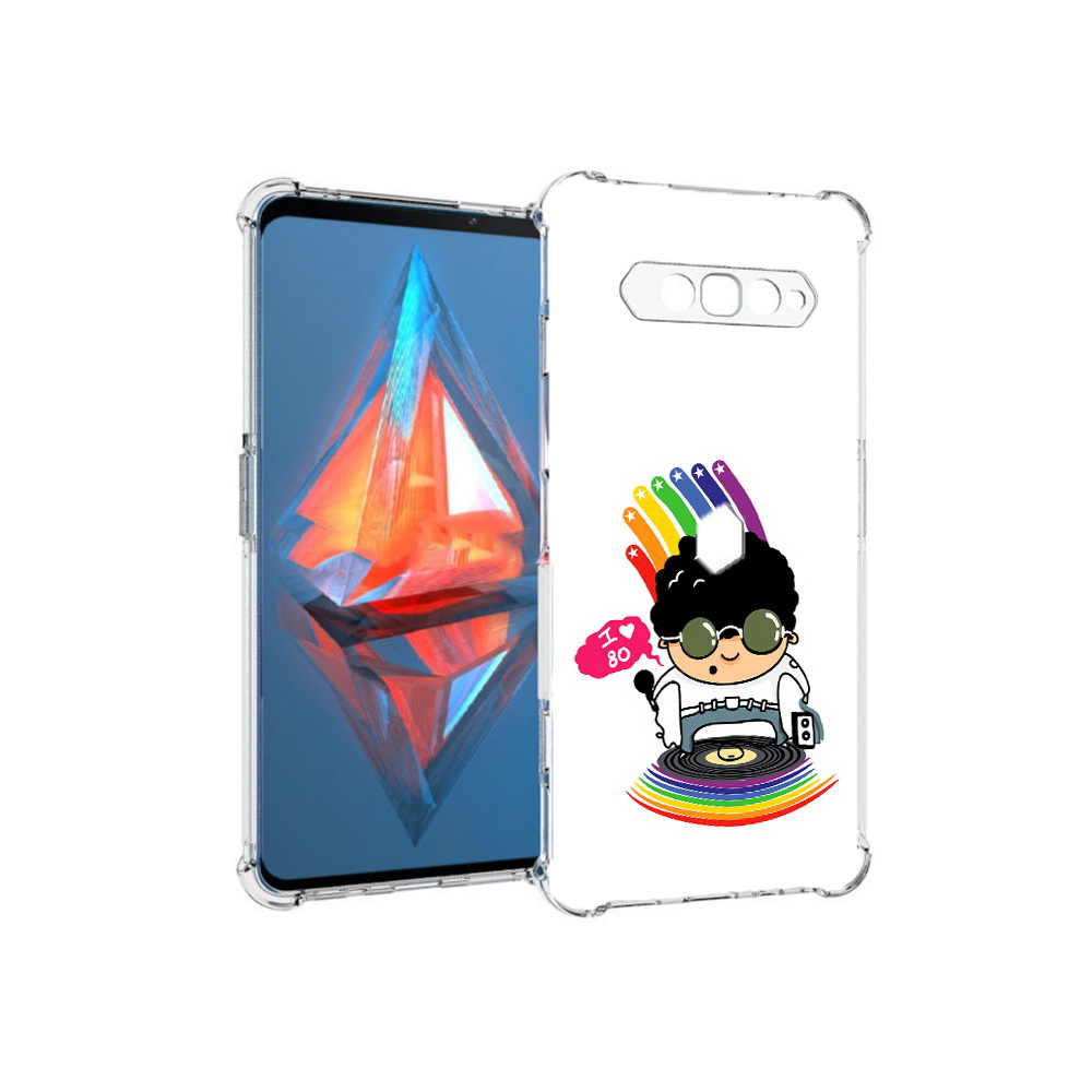 

Чехол MyPads Tocco для Xiaomi Black Shark 4 Я люблю 80-е (PT162389.266.205), Прозрачный, Tocco