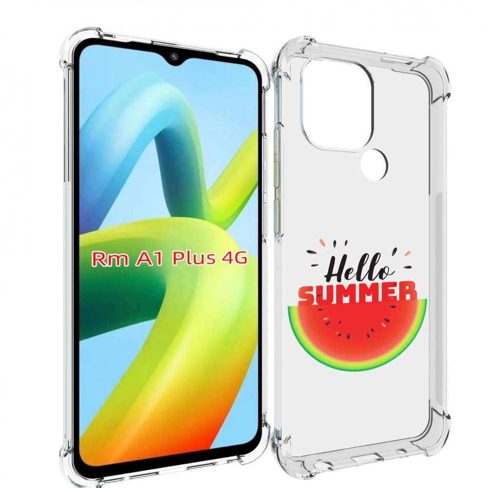 

Чехол MyPads Привет-лето для Xiaomi Redmi A1 Plus +, Прозрачный, Tocco