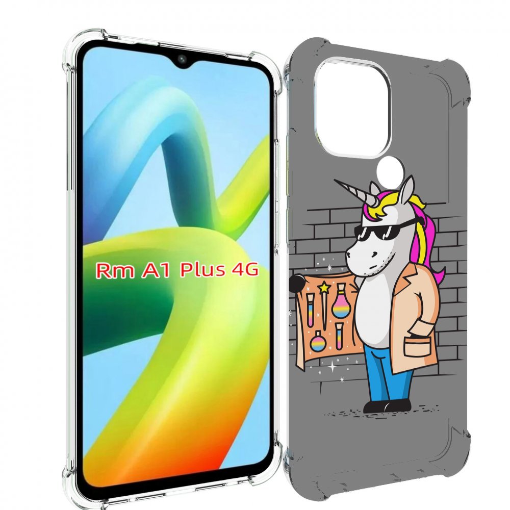 

Чехол MyPads Продавец-единорог для Xiaomi Redmi A1 Plus +, Прозрачный, Tocco