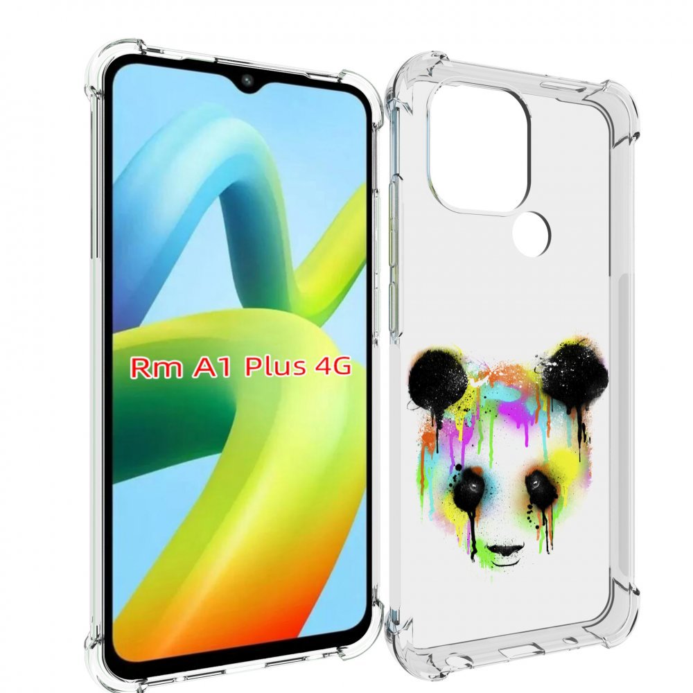 

Чехол MyPads Радужная панда для Xiaomi Redmi A1 Plus +, Прозрачный, Tocco