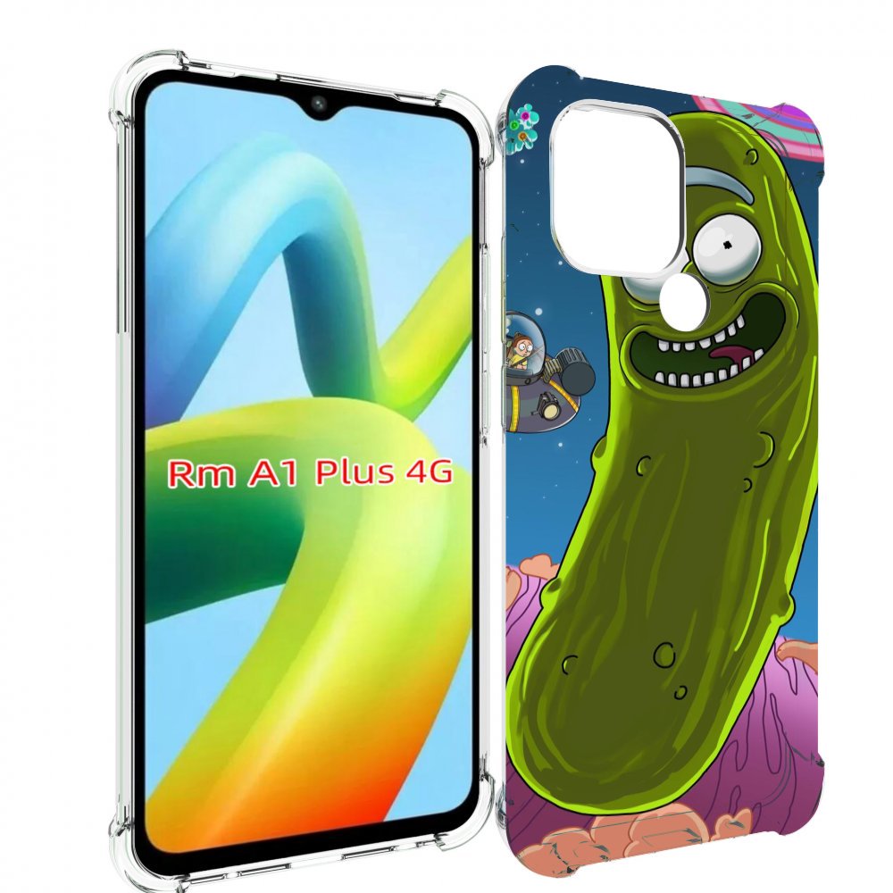 

Чехол MyPads Рик огурец для Xiaomi Redmi A1 Plus +, Прозрачный, Tocco