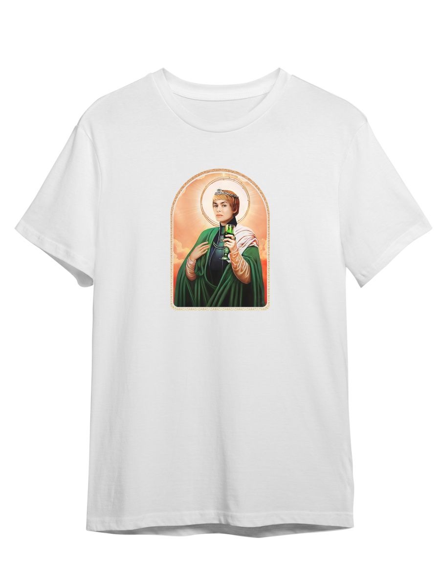 

Футболка унисекс СувенирShop Серсея Ланнистер/Игра престолов 7 белая 4XL (60-62), Белый, "Серсея Ланнистер/Игра престолов" 7