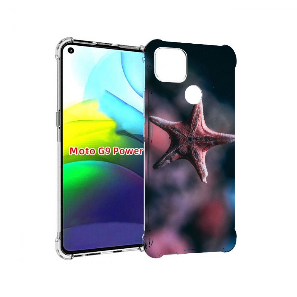 

Чехол MyPads морская-звезда---starfish для Motorola Moto G9 Power, Прозрачный, Tocco