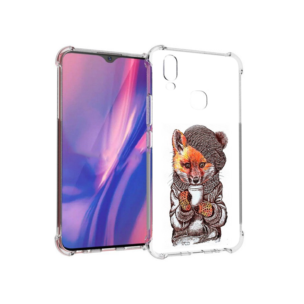

Чехол MyPads Tocco для Vivo Y11 лиса в шапке (PT144890.422.437), Tocco
