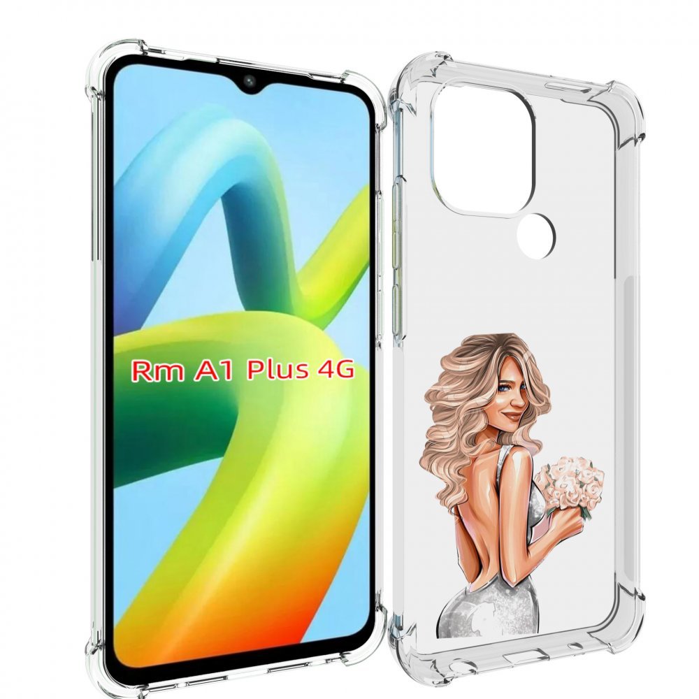 

Чехол MyPads Роскошное-платье женский для Xiaomi Redmi A1 Plus +, Прозрачный, Tocco
