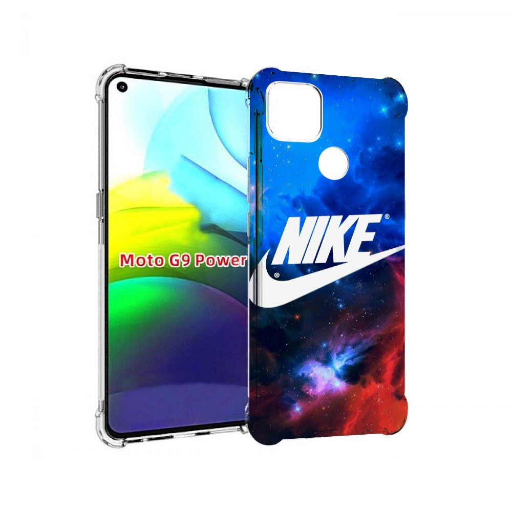 

Чехол MyPads найк в космосе для Motorola Moto G9 Power, Прозрачный, Tocco