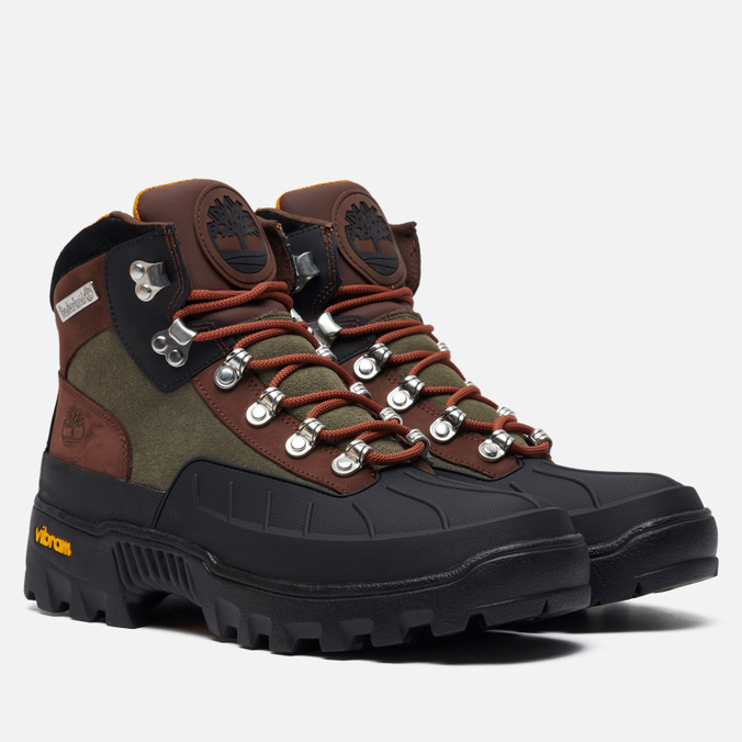 

Ботинки мужские Timberland Vibram Waterproof Hiking коричневые 44.5 EU, Vibram Waterproof Hiking