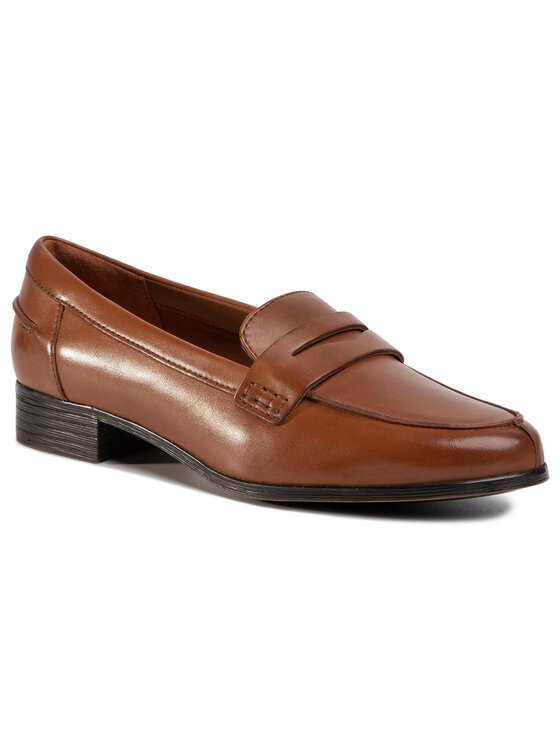 

Лоферы Hamble Loafer 261477404 Clarks Коричневый 36 EU, Hamble Loafer 261477404