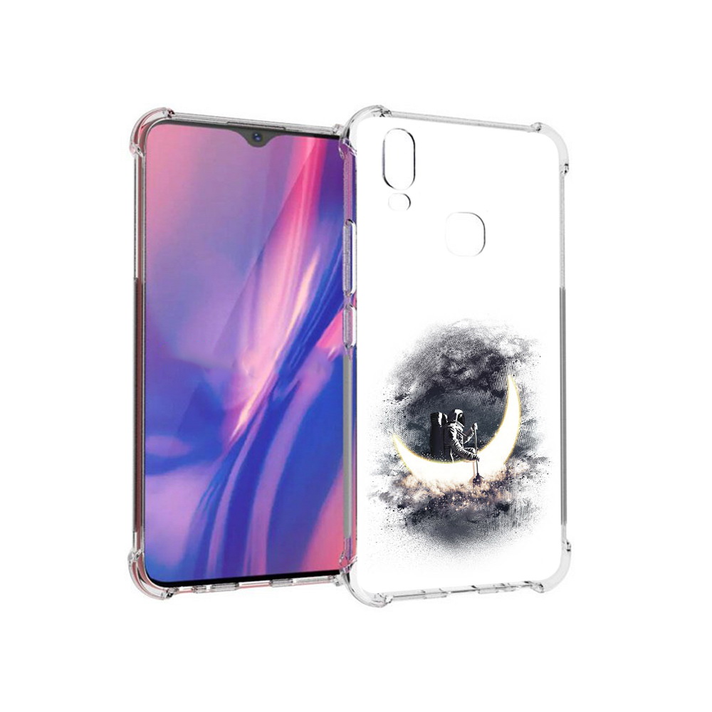 

Чехол MyPads Tocco для Vivo Y11 лунный путешественник (PT144890.422.448), Прозрачный, Tocco