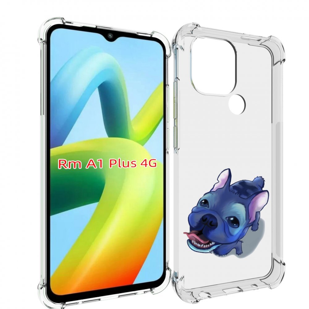 

Чехол MyPads Синий Пес для Xiaomi Redmi A1 Plus +, Прозрачный, Tocco