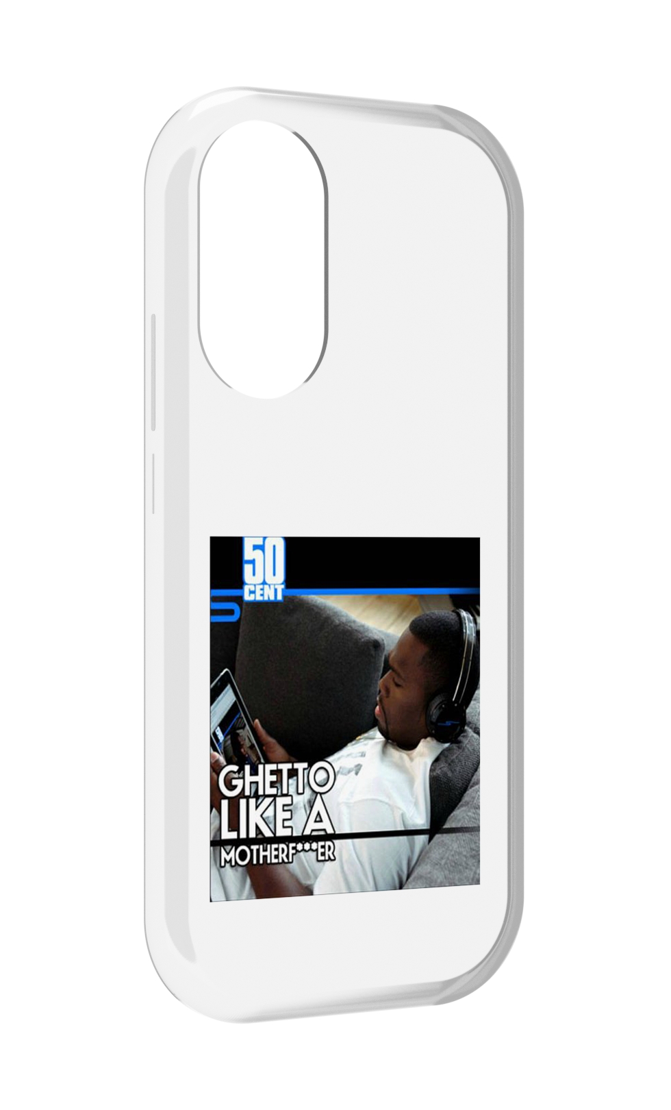 

Чехол MyPads 50 Cent - Ghetto Like A Motherfucker для Honor X7, Прозрачный, Tocco